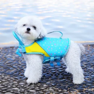 Summer Pet Dog Life Jacket with Removable Front