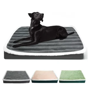 Ultra Plush Deluxe Orthopedic Foam Dog Bed Rectangular