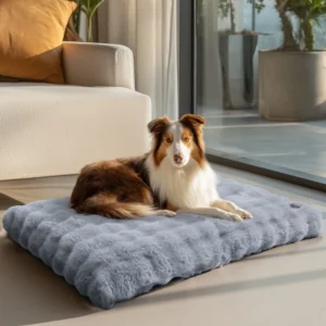 M-4XL Ultra-soft Plush Dog Bed Pet Cat Calming Sleeping