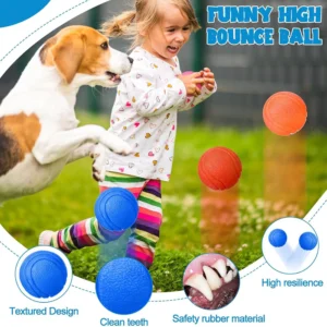 Pet Solid Elastic Toy Ball Cat/Dog Toy Ball