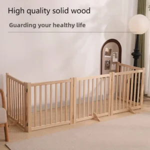 Solid Wood Pets Fence Indoor Puppy Dog Playpen